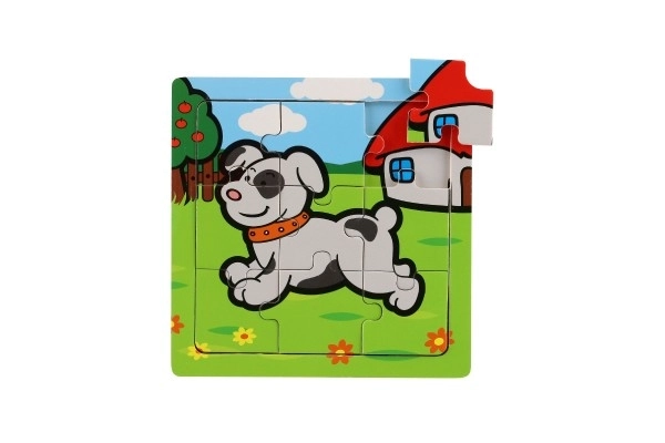 Mini sestavljanka Moje prve živalce - 9 koščkov