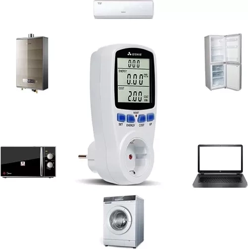 Digitalni vatmeter – merilnik porabe energije za vtičnico