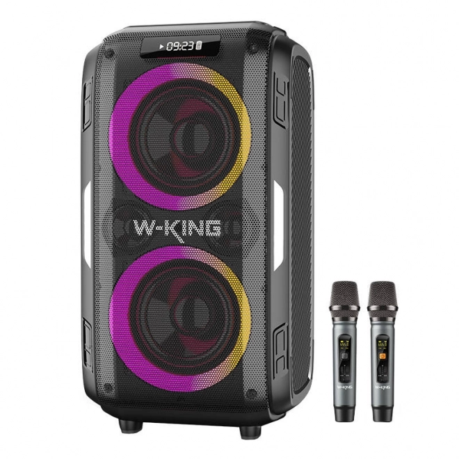 Brezžični zvočnik Bluetooth W-KING T9 Pro 120W (črn)