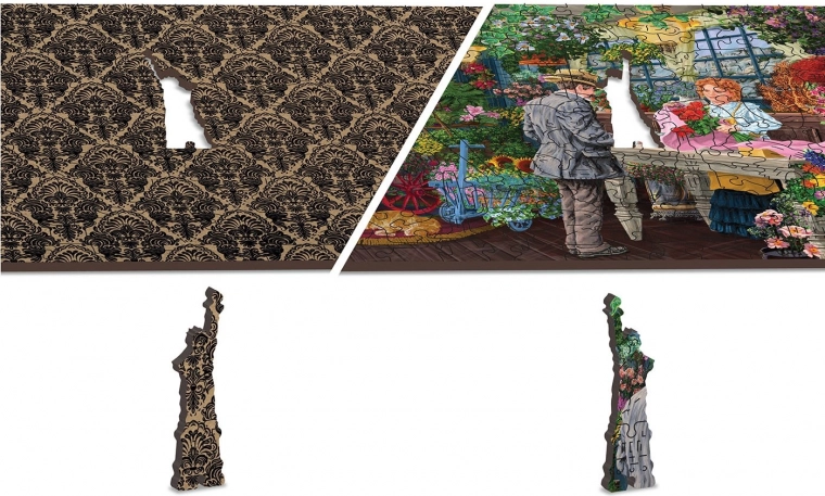 Dve sestavljanki v eni: dvostranska 2v1