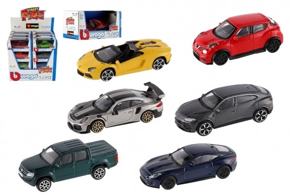Bburago Street Fire Collezione 1/43, različne vrste