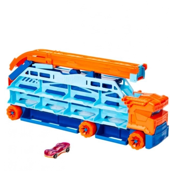 Hot Wheels Vlekač z visokotirno stezo HDY92