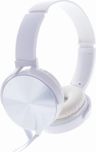 Stereo slušalke z mikrofonom Montana bele