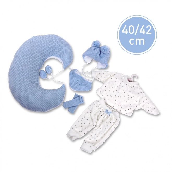 Llorens VRN738-74051 oblačilni komplet za dojenčka NEW BORN velikost 40-42 cm