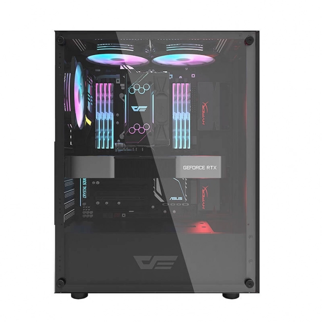 Računalniško ohišje Darkflash DK100 (črna)