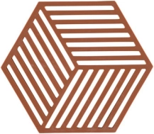 Podstavek za vroče posode Zone Hexagon – Opečnata
