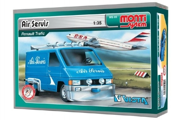 Komplet Monti System MS 05 Air Servis Renault Trafic 1:35 v škatli 22x15x6cm