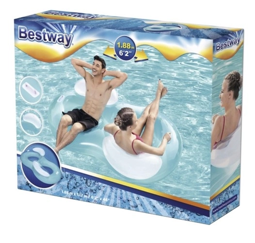 napihljiva dvojna bazenska ležalna Bestway
