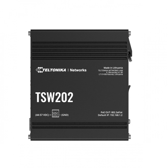 Industrijski vodeni preklopnik TSW202 2xSFP 8xPoE+ L2/L3