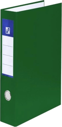 Laminiran štirikrožni fascikel A4 Classic zelen