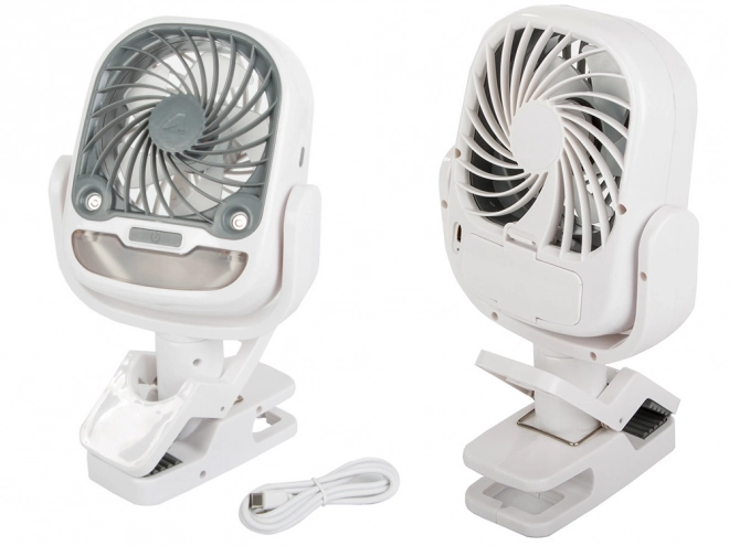 USB namizni ventilator z RGB osvetlitvijo in vlažilnikom 2v1