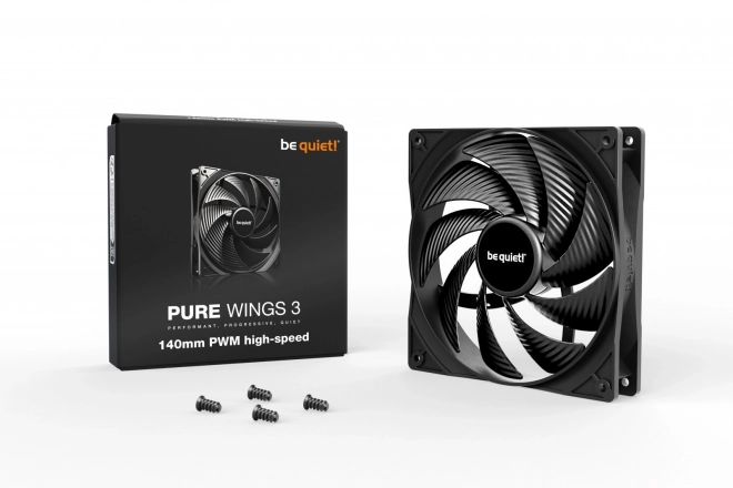 Ventilator Pure Wings 3 140 mm PWM za visoke hitrosti