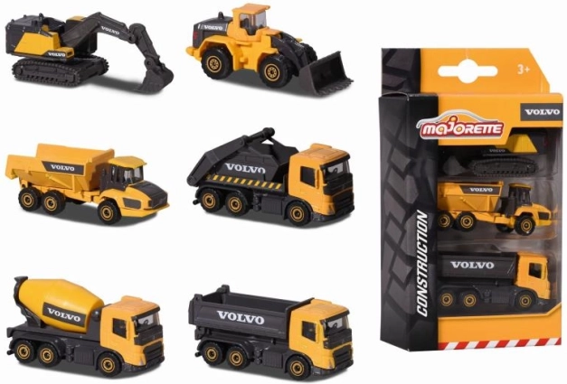Set Volvo – 3 delovna in gradbena vozila
