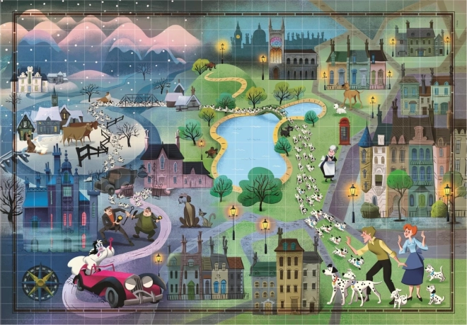 Puzzle Story Maps: 101 Dalmatinov