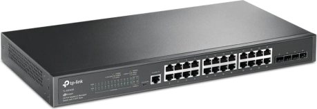 Gigabitno stikalo 24× RJ45 in 4× SFP SG3428