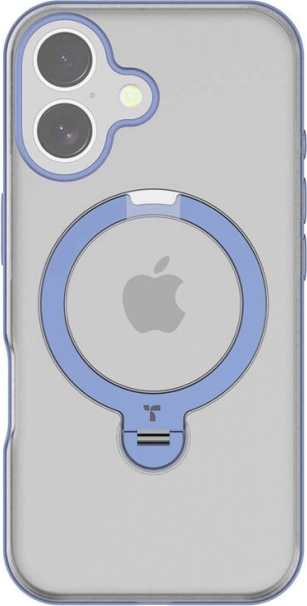 Torras Ostand Spin Etui za iPhone 16 Modro