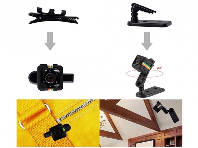Mini vohunska USB spletna kamera Full HD z IR