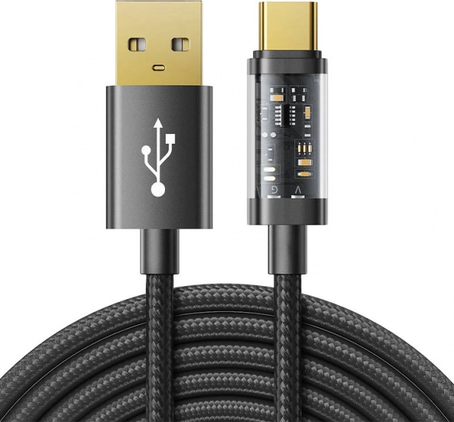 Kabel USB‑C Joyroom 1,2 m črn