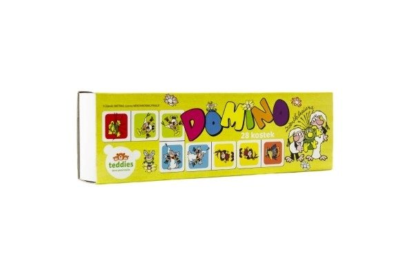 Domino Pridi z nami v pravljico 28ks družabna igra v škatlici 21x6x3cm