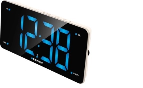 Radio budilka s FM PLL USB in velikim zaslonom