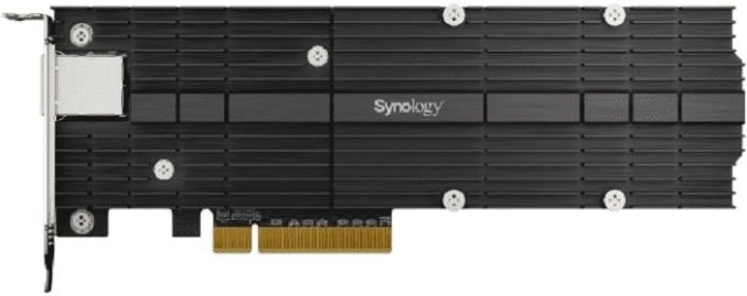 Omrežna kartica Synology E10M20-T1 combo M.2 SSD in 10GbE PCIe 3.0 x8 NVMe