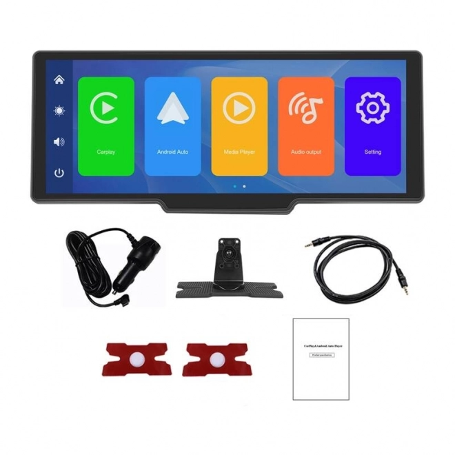 Podofo A3247 zaslonski monitor za avto s Carplay in Android Auto