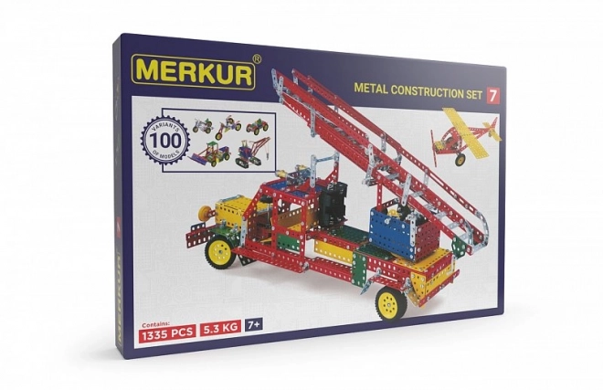 Gradbeni set Merkur s 100 modeli