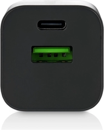 Dva vrata: USB‑C + USB‑A QC 3.0