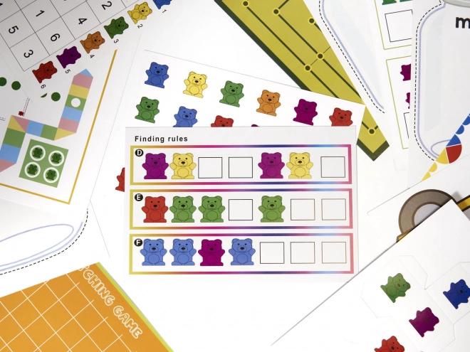 Izobraževalni medvedki Montessori - 116 delov