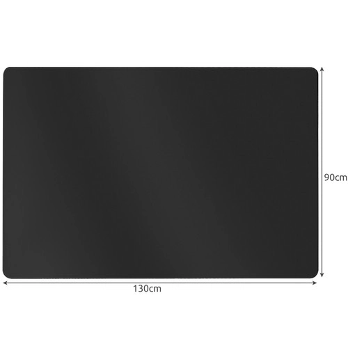 Zaščitna podloga za stol 90x130cm RUHHY - črna