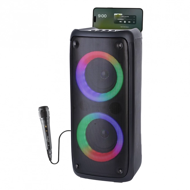 FUNBOX BT Zvočnik MT3181 Bluetooth 5.0/TWS/MP3/MicroSD/USB/AUX/Ekvalizator/Jack 6.3/RGB/USB-C/ RMS 40W/PMPO 1000W