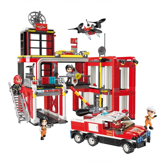 Qman Mine City Fire Line W12014 Gasilski center