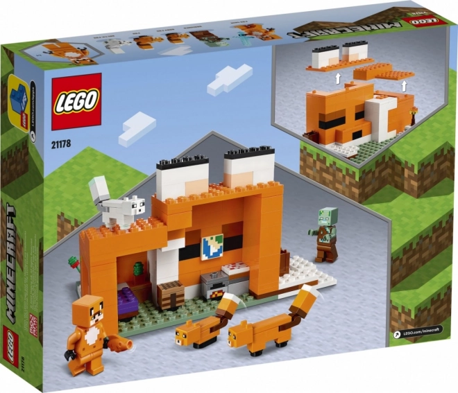 LEGO Minecraft 21178 Lisjin domek