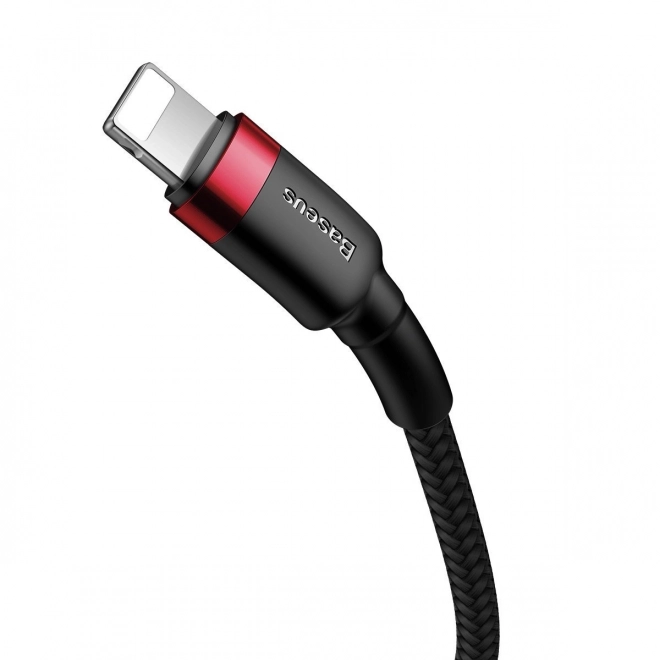 Kabel Baseus Cafule USB-C na Lightning 18W rdeče-črni
