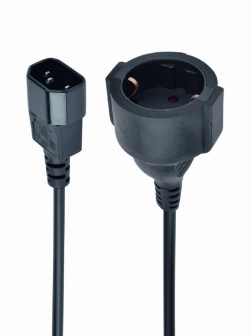 Napajalni adapter IEC320 C14 na SCHUKO (F) 15 cm