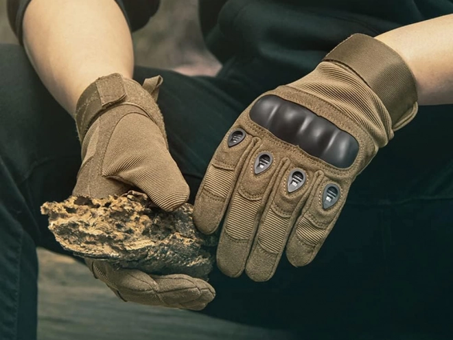 Taktične rokavice XL z zaščito členkov