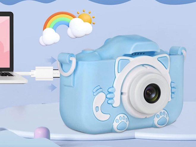 Digitalni fotoaparat za otroke s tigrčkom