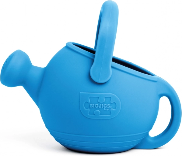 Silikonska otroška zalivalka Ocean, modra – BIGJIGS Toys