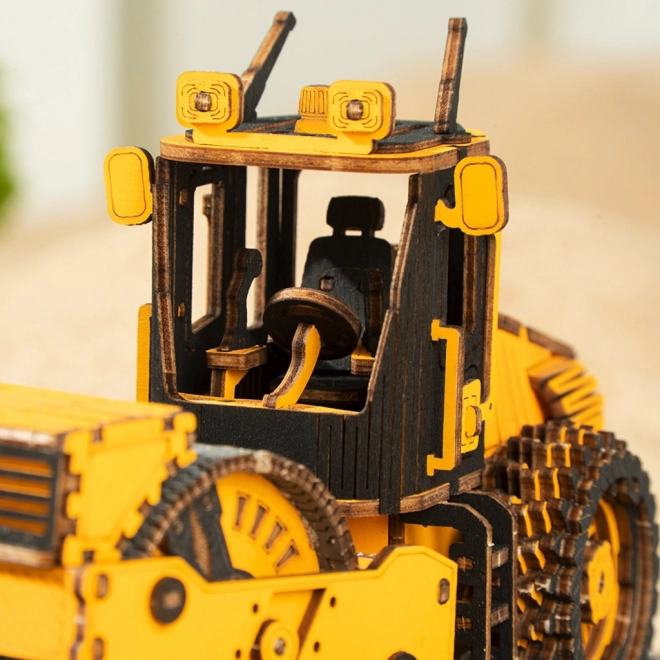 RoboTime lesene 3D puzzli - Cestni valjar