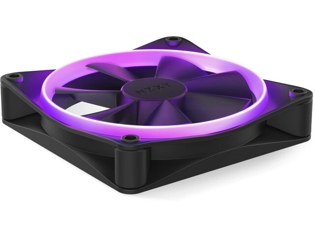 Ventilator NZXT F120 RGB 120mm črn