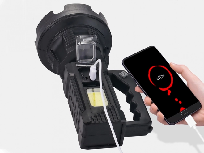 Reflektor s stojalom Cree LED XHP50 COB za pohodništvo
