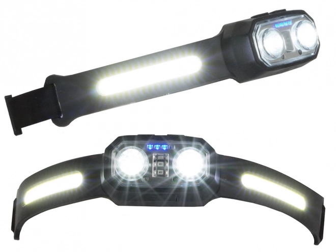 Naglavna svetilka z LED senzorjem