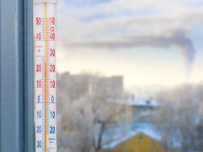 Zunajni stenski termometer
