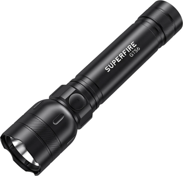 Svetilka SUPERFIRE GTS6 360 lm z USB‑C in dosegom 150 m