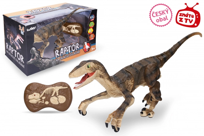 Raptor RC na daljinsko upravljanje, rjav, 45 cm