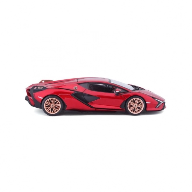 Model avta Lamborghini Sián FKP 37 1:24 rdeč