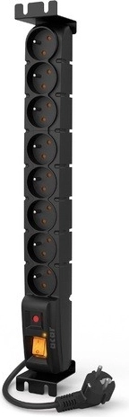 Napajalni trak S8 FA Rack 3M-8 vtičnic