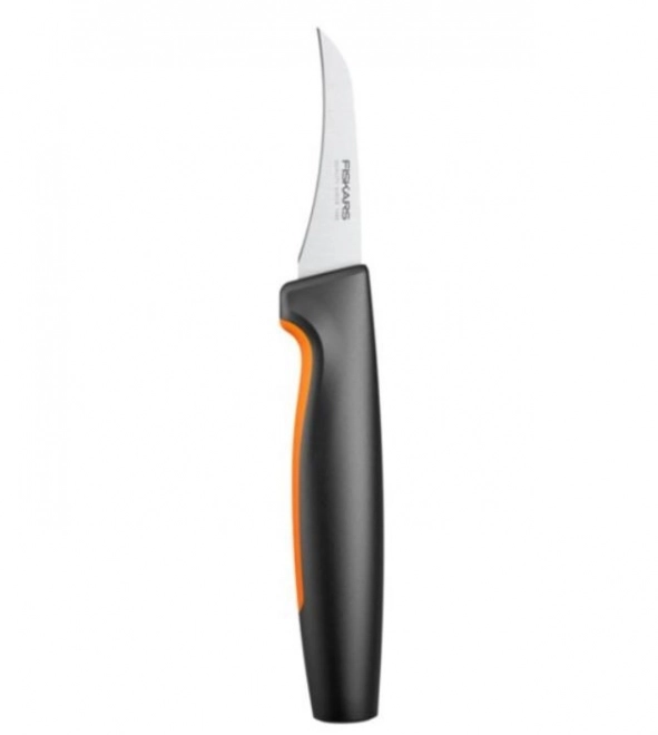 Ukrivljen Fiskars Functional Form nož za lupljenje 7 cm