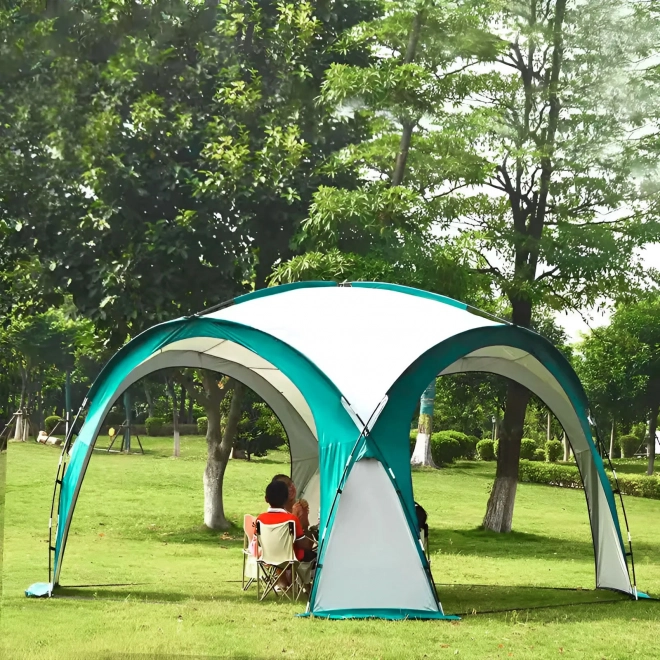 Šotor za vrtne dogodke za piknik + torba ModernHome - zelena