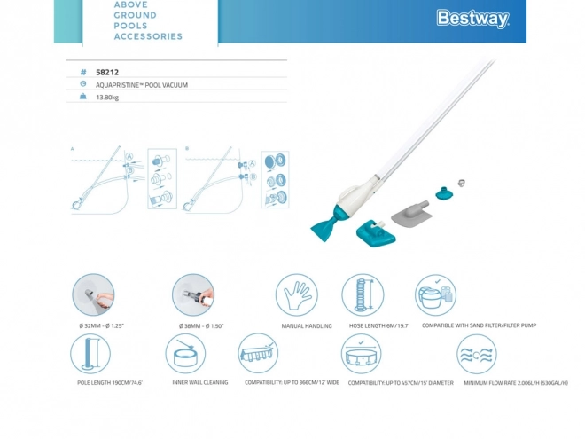 Sesalec za dno bazena Bestway